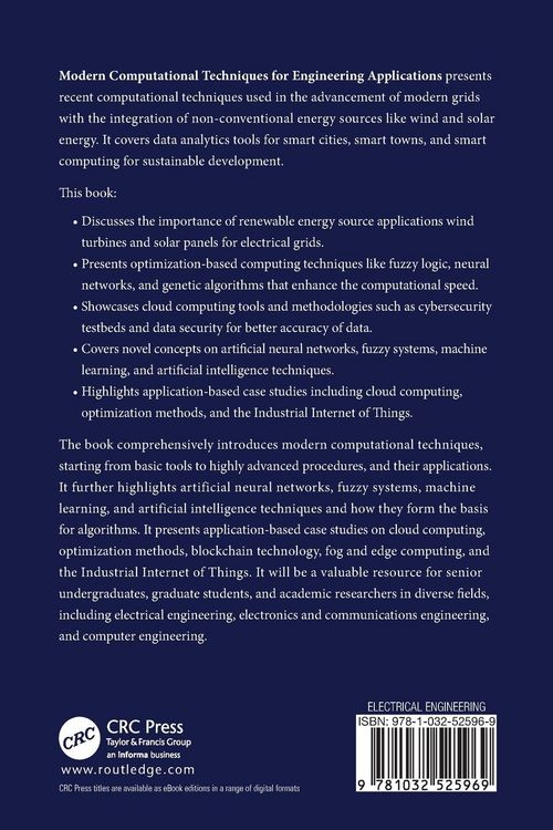 Produktbild: Modern Computational Techniques for Engineering Applications