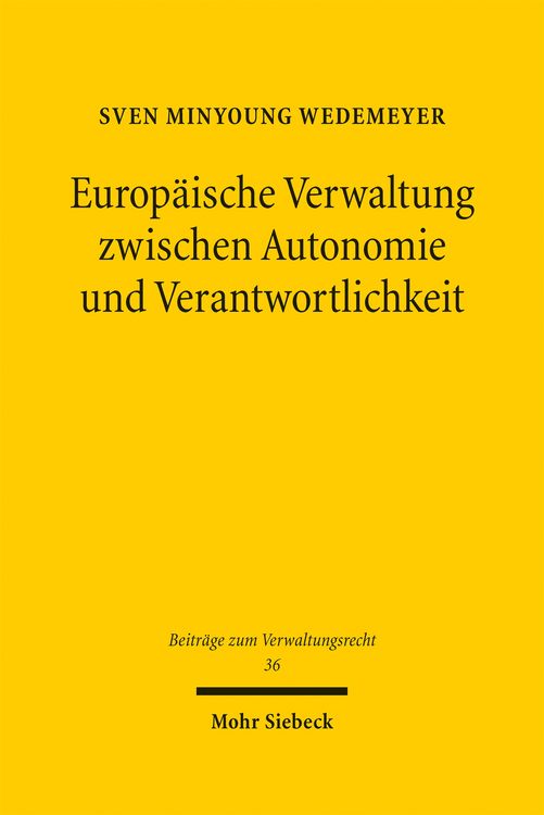 Produktbild: Europ&auml;ische Verwaltung zwischen Autonomie und Verantwortlichkeit