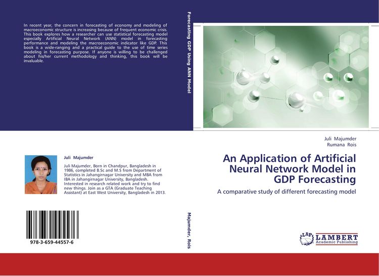 Produktbild: An Application of Artificial Neural Network Model in GDP Forecasting