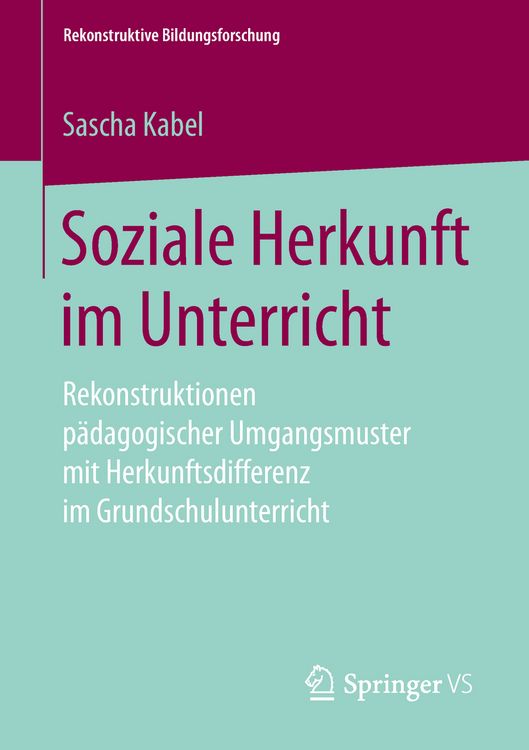 Produktbild: Soziale Herkunft im Unterricht