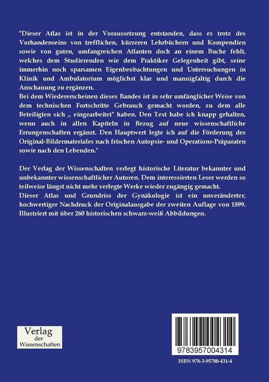 Produktbild: Atlas und Grundriss der Gyn&auml;kologie