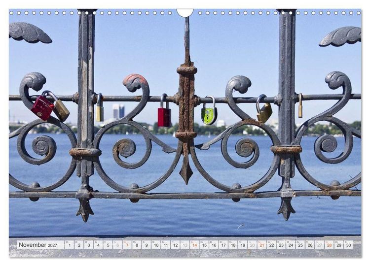 Produktbild: Hansestadt Hamburg (Wandkalender 2027 DIN A3 quer), CALVENDO Monatskalender