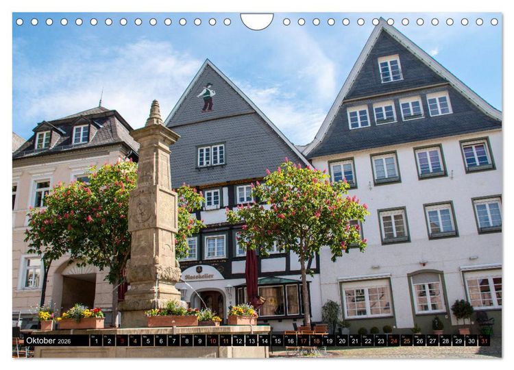 Produktbild: Arnsberg in Westfalen (Wandkalender 2026 DIN A4 quer), CALVENDO Monatskalender