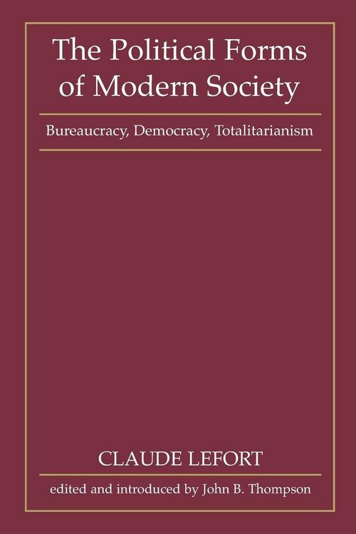 Produktbild: The Political Forms of Modern Society