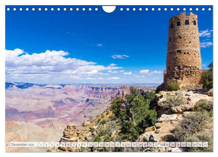 Produktbild: Der S&uuml;dwesten der USA - Rundreise (Wandkalender 2026 DIN A4 quer), CALVENDO Monatskalender
