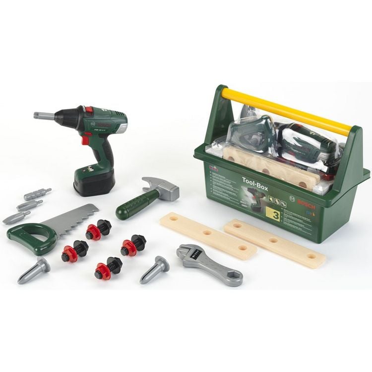 Produktbild: Bosch - Werkzeugbox, Akkuschrauber