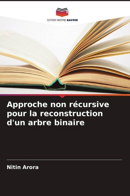 Produktbild: Approche non r&eacute;cursive pour la reconstruction d'un arbre binaire
