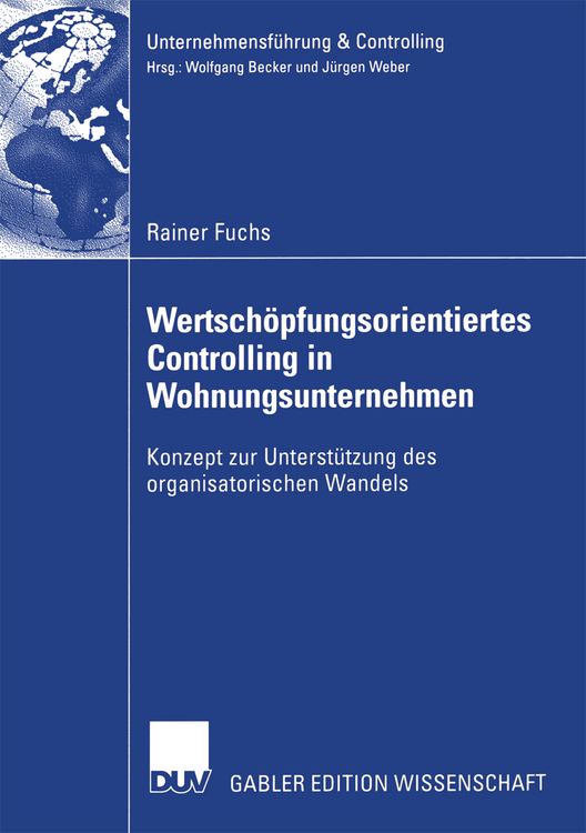 Bild vom Artikel Wertschöpfungsorientiertes Controlling in Wohnungsunternehmen vom Autor Rainer Fuchs