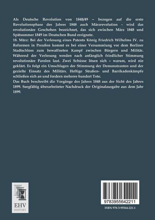 Produktbild: Die Berliner M&auml;rztage von 1848