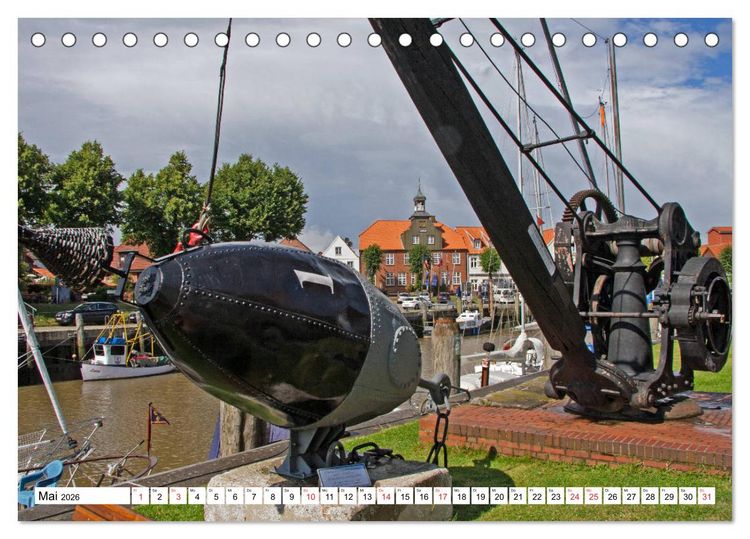 Produktbild: Die Nordsee zwischen Stade und Pellworm (Tischkalender 2026 DIN A5 quer), CALVENDO Monatskalender