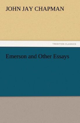 Produktbild: Emerson and Other Essays