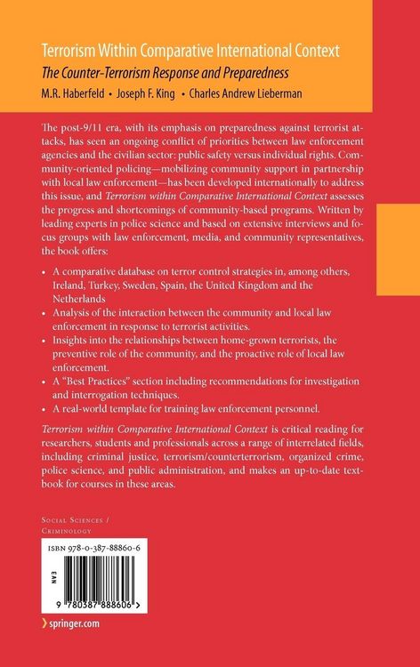 Produktbild: Terrorism Within Comparative International Context