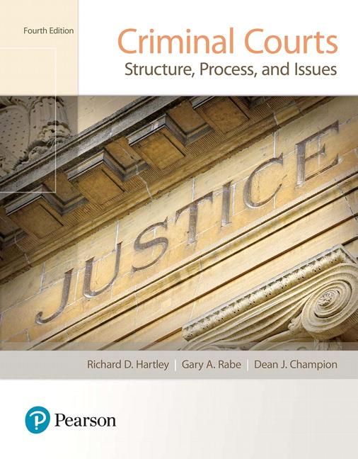 Produktbild: Hartley, R: Criminal Courts
