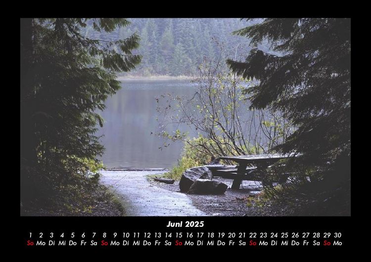 Produktbild: Seeblick 2025 Fotokalender DIN A3
