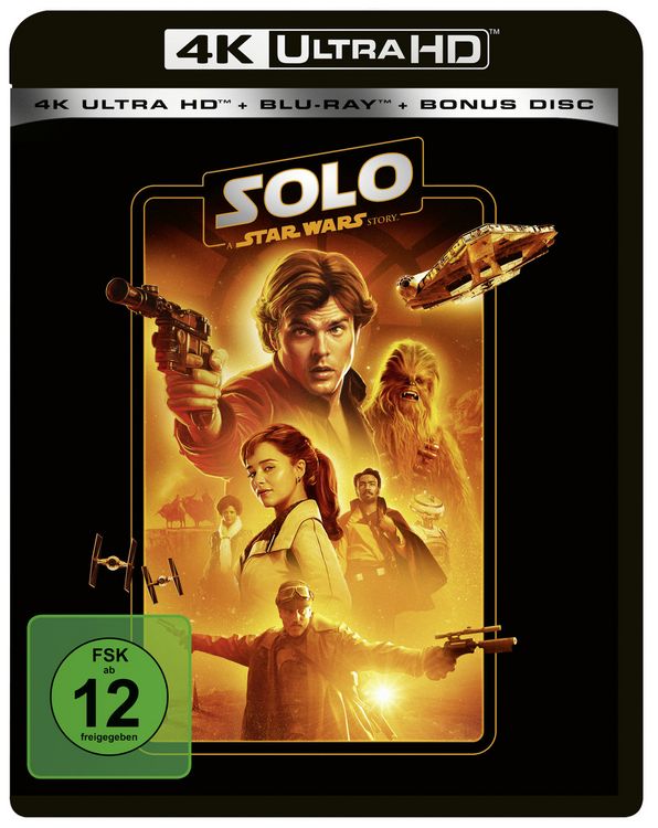 Produktbild: Solo - A Star Wars Story - Line Look 2020 (4K Ultra HD) (+ Blu-ray) (+ Bonus-Blu-ray)