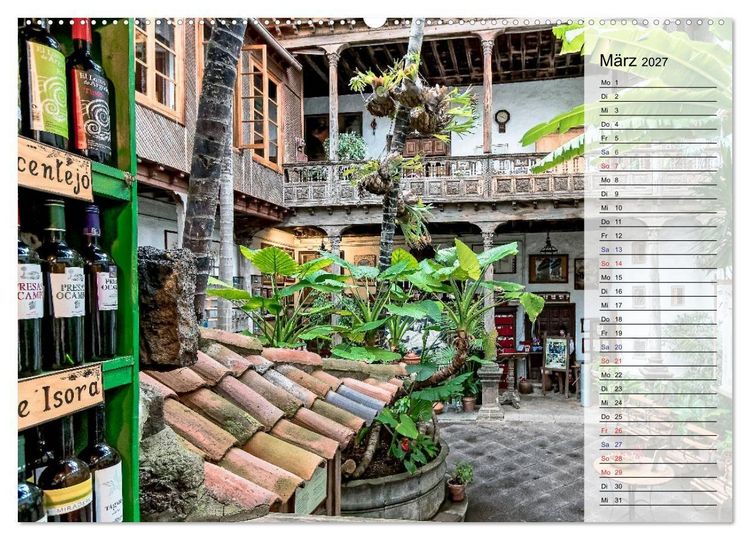 Produktbild: TENERIFFA - Zauberhafte Vulkaninsel (Wandkalender 2027 DIN A2 quer), CALVENDO Monatskalender