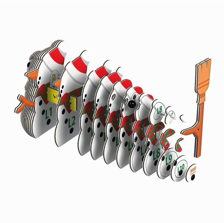 Produktbild: EUGY - 3D Bastelset Schneemann