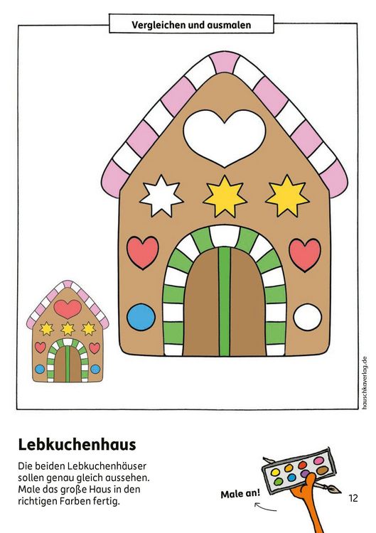 Produktbild: Weihnachtsr&auml;tsel &ndash; Kunterbunter Kindergartenblock ab 3 Jahre