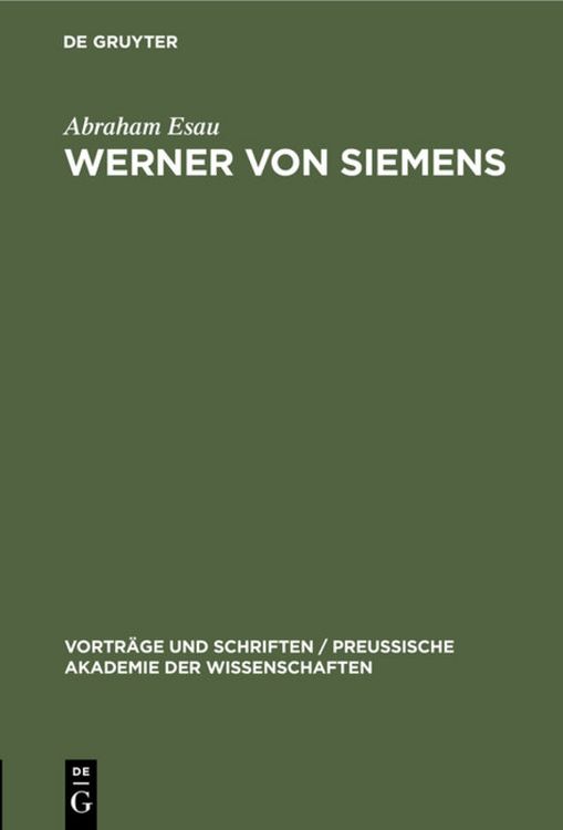 Produktbild: Werner von Siemens