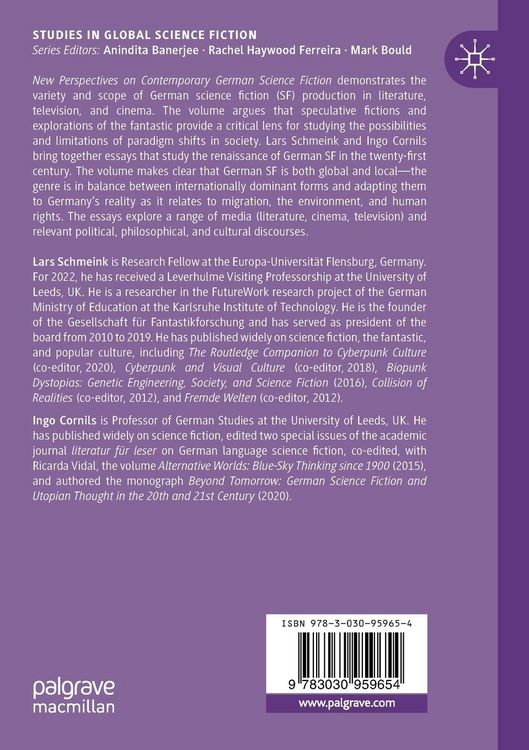 Produktbild: New Perspectives on Contemporary German Science Fiction