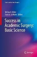 Produktbild: Success in Academic Surgery: Basic Science