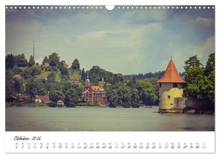Produktbild: Unterwegs am Bodensee (Wandkalender 2026 DIN A3 quer), CALVENDO Monatskalender