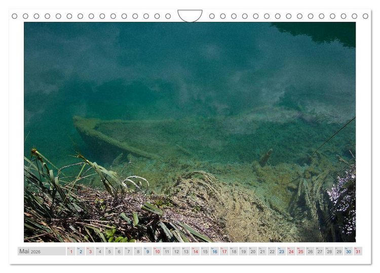 Produktbild: Kroatien - Plitwitzer Seen, Rijeka und Krk (Wandkalender 2026 DIN A4 quer), CALVENDO Monatskalender