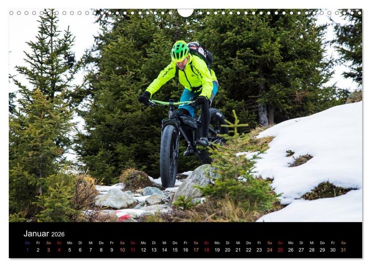 Produktbild: Mountainbike Freeride Momente (Wandkalender 2026 DIN A3 quer), CALVENDO Monatskalender