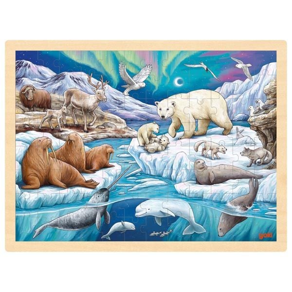 Produktbild: Einlegepuzzle Polarnacht