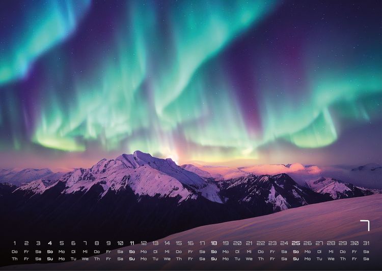 Produktbild: Polarlichter - grandiose Naturschauspiele - 2027 - Kalender DIN A3