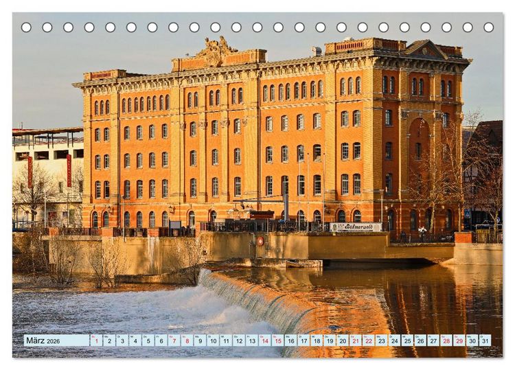 Produktbild: Hameln - Fachwerk und Weserrenaissance (Tischkalender 2026 DIN A5 quer), CALVENDO Monatskalender