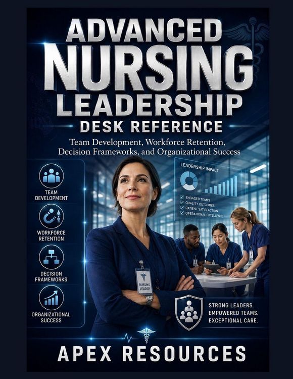 Produktbild: Advanced Nursing Leadership Desk Reference