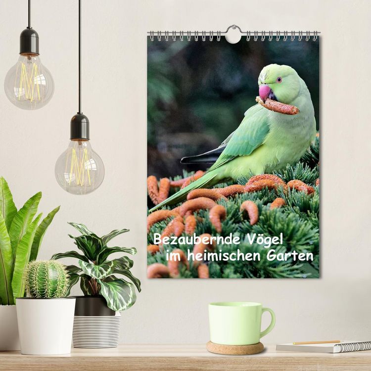 Produktbild: Bezaubernde V&ouml;gel im heimischen Garten (Wandkalender 2026 DIN A4 hoch), CALVENDO Monatskalender