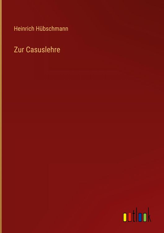 Produktbild: Zur Casuslehre