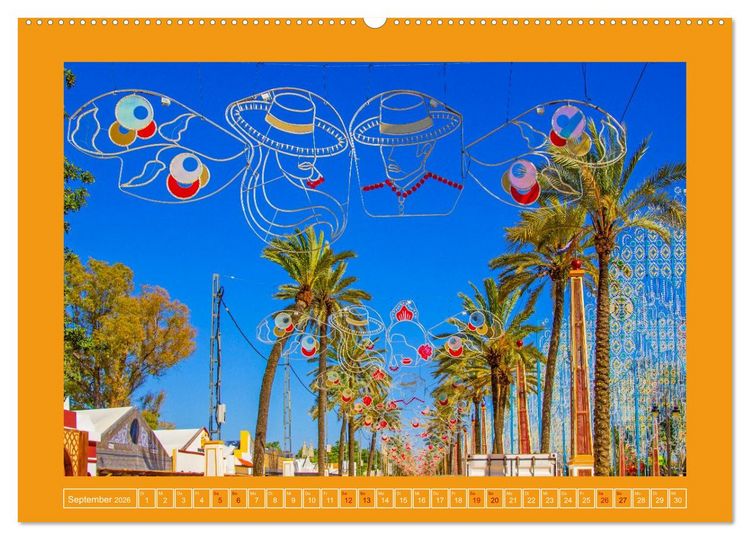 Produktbild: Ein Herz f&uuml;r Jerez de la Frontera (Wandkalender 2026 DIN A2 quer), CALVENDO Monatskalender