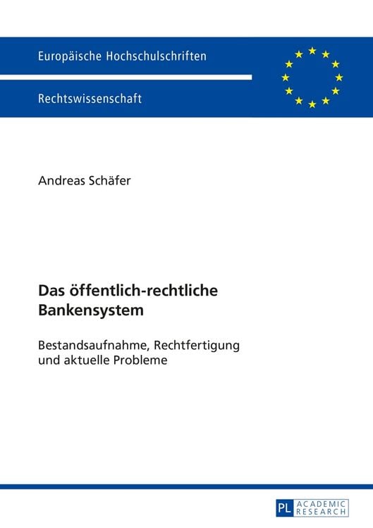 Produktbild: Das öffentlich-rechtliche Bankensystem