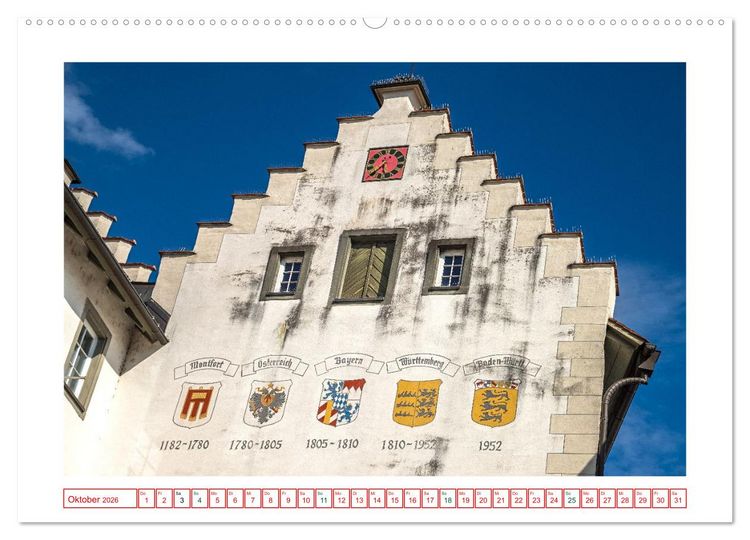 Produktbild: Tettnang - Bilder einer Stadt (Wandkalender 2026 DIN A2 quer), CALVENDO Monatskalender