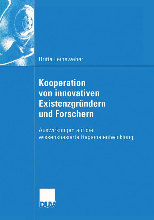Produktbild: Kooperation von innovativen Existenzgr&uuml;ndern und Forschern