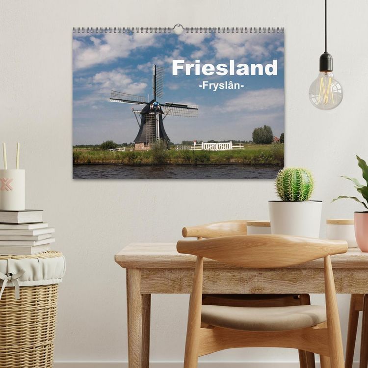 Produktbild: Friesland - Fryslan (Wandkalender 2026 DIN A3 quer), CALVENDO Monatskalender