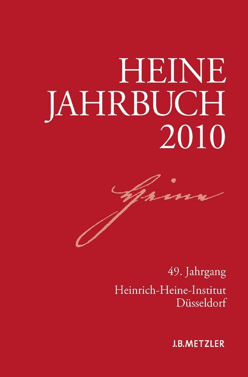 Produktbild: Heine-Jahrbuch 2010