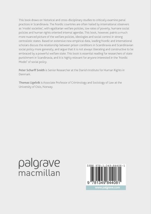 Produktbild: Scandinavian Penal History, Culture and Prison Practice