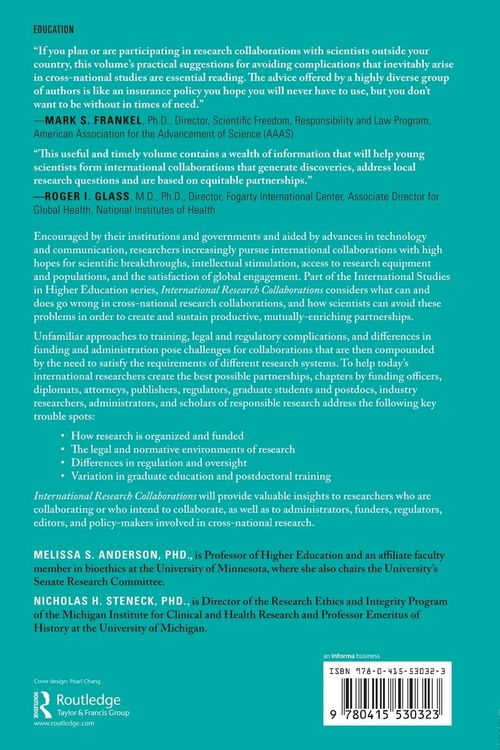 Produktbild: International Research Collaborations