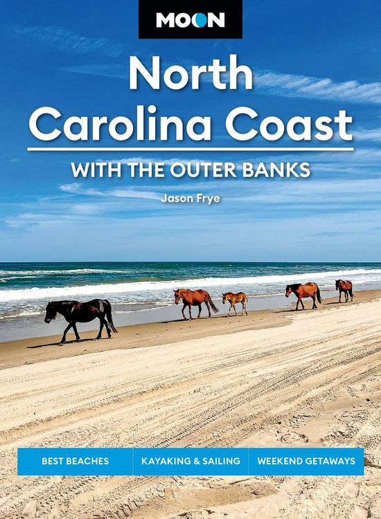 Produktbild: Moon North Carolina Coast: With the Outer Banks (Fourth Edition)