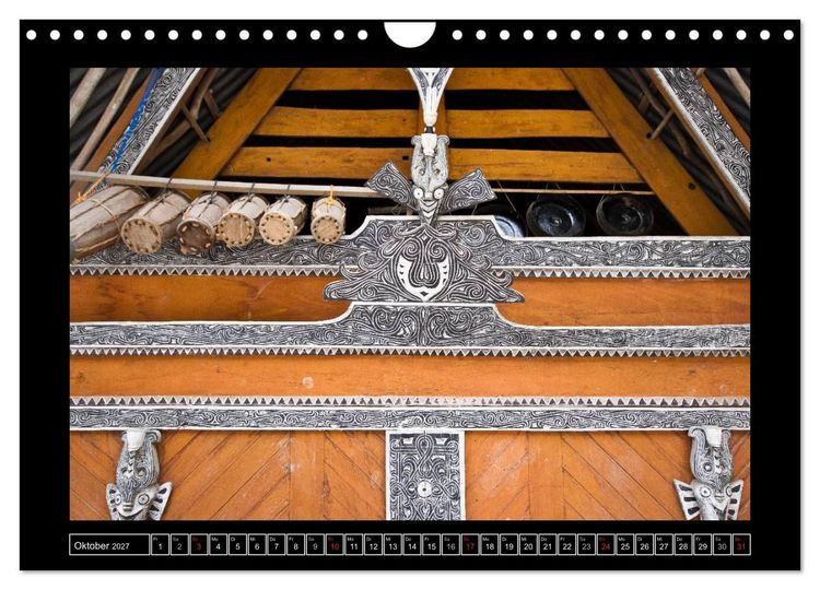 Produktbild: Sumatra &ndash; Architektur und Landschaft (Wandkalender 2027 DIN A4 quer), CALVENDO Monatskalender