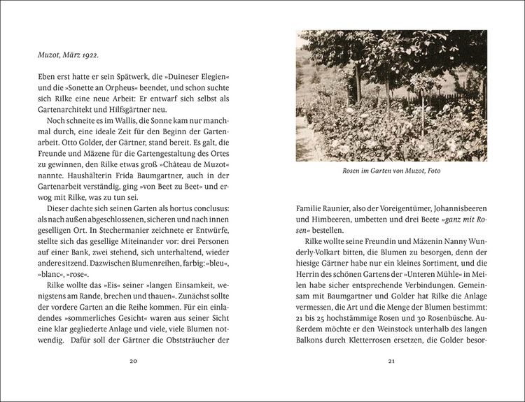 Produktbild: Rilke als G&auml;rtner