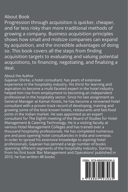 Produktbild: Business Acquisition Principles