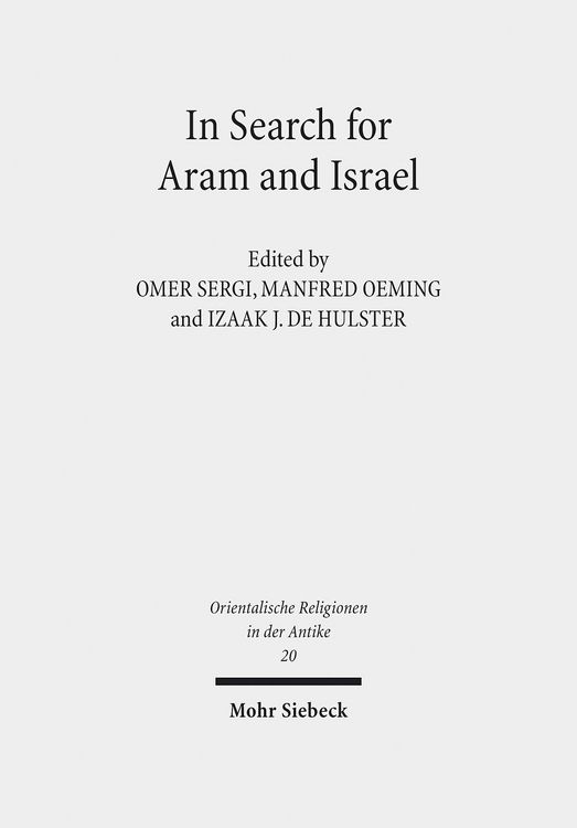 Produktbild: In Search for Aram and Israel