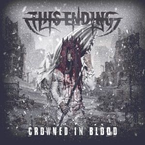 Produktbild: Crowned In Blood (wei&aacute;/schwarz marbled)