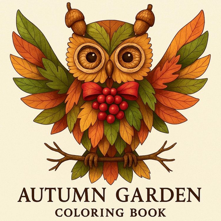 Produktbild: Autumn Garden - Coloring Book
