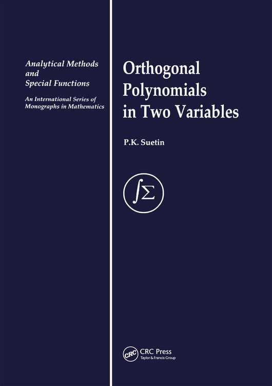 Produktbild: Orthogonal Polynomials in Two Variables